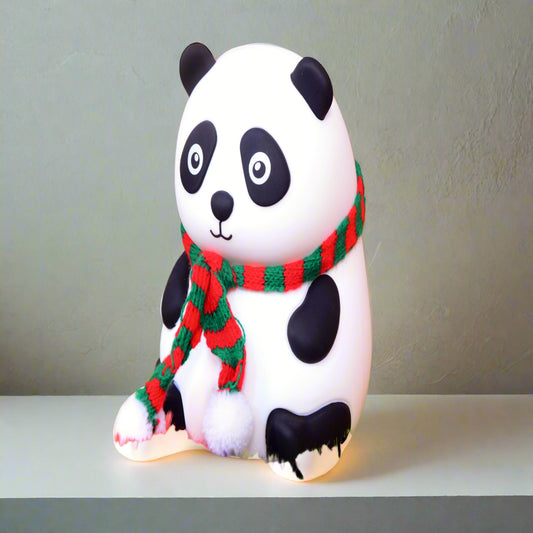 Cute Panda Silicone Night Light | Soft Glow for a Cozy Home
