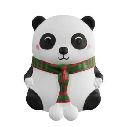 Cute Panda Silicone Night Light | Soft Glow for a Cozy Home